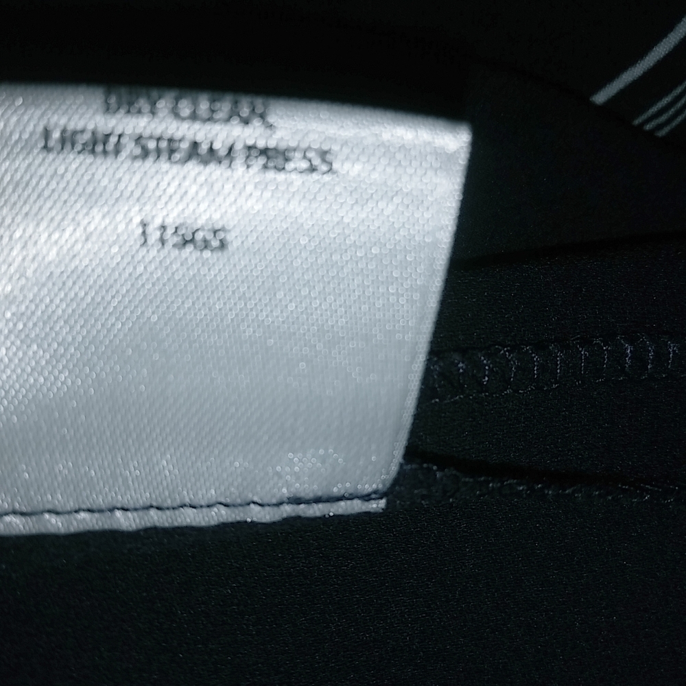 Eileen Fisher S 29x29 Silk Spandex Darkest Navy Formal Pants Petite - Picture 6 of 8